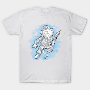 Dapper Cat - Space Force T-Shirt